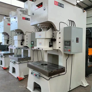 立式液压冲床 框架式快速液压机 160T小型导轨式不锈钢冲打孔设备
