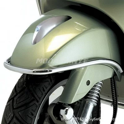 original factory product, Motorcycle bumper - original-factory-silver-front-mudguard