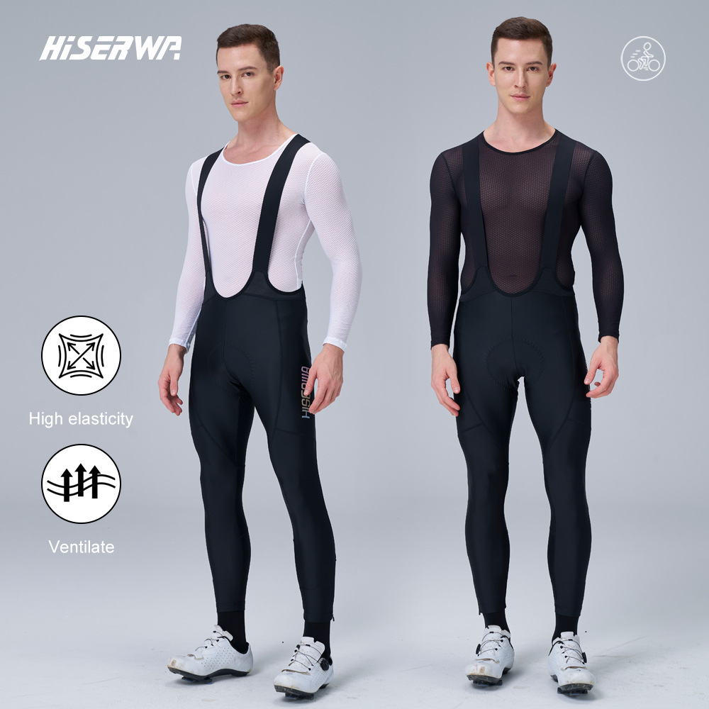 Hiserwa Cycling Clothing Road Cycling Long-sleeved Men's Quick-drying Clothes Base-layer Shirt Sweat Clothes Cycling Underwear