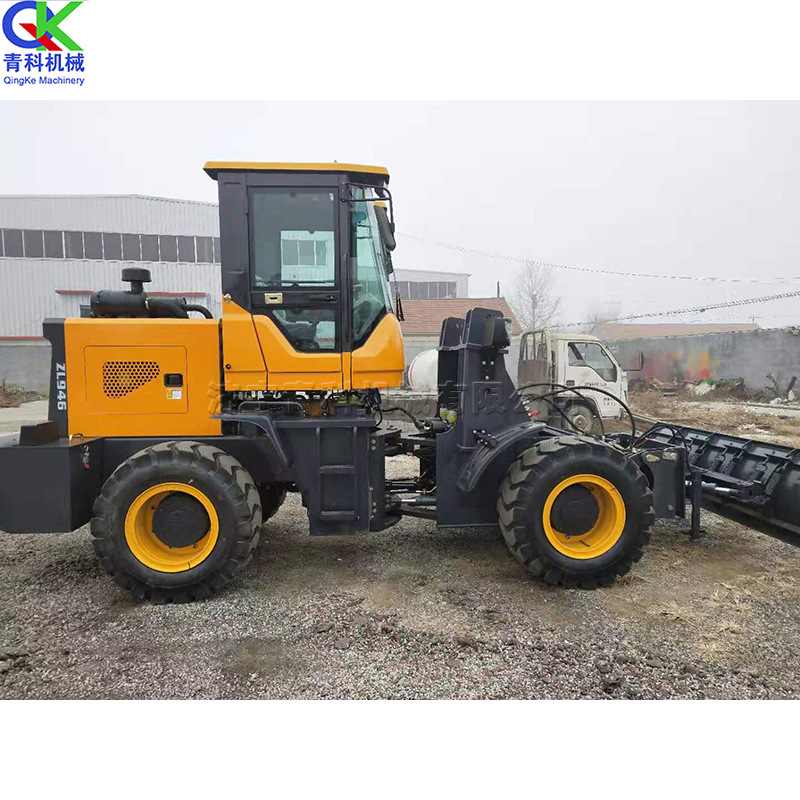 道路破冰除雪设备 越野装载式滚刷除雪机 冬季道路积雪养护机