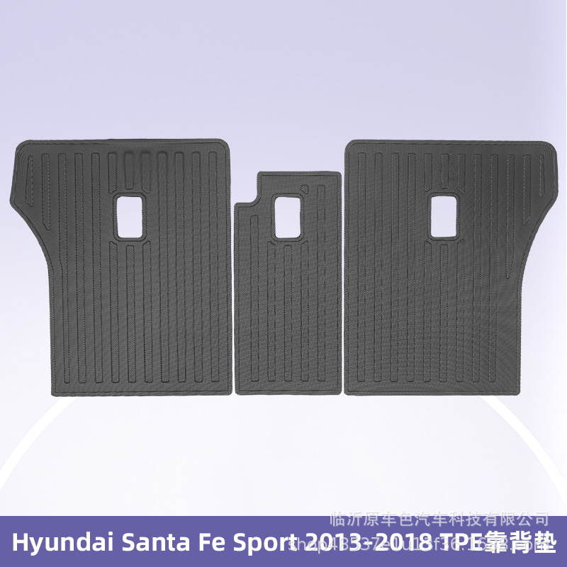 Aplicable a Hyundai Santa Fe Sport 2013 - 2018 3D TPE para todo el tiempo