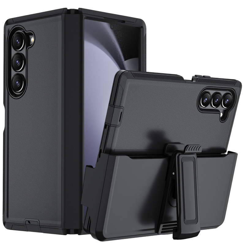 Suitable for Samsung Foldable Screen Gaiaxy Z Fold8 Three-Proof Mobile Phone Case Protective Cover Anti-Fall Shock-Absorbing Protective Case Suitable for Samsung Foldable Screen Gaiaxy Z Fold8 Three-Proof Mobile Phone Case Protective Cover Anti-Fall Shock-Absorbing Protective Case