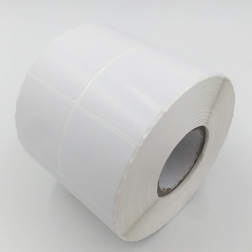 Copperplate Paper Non-Drying Adhesive Labels 40405000 Sheets Price Gift Box Packaging Box Round Sticker Plane Box Sealing Sticker Wholesale