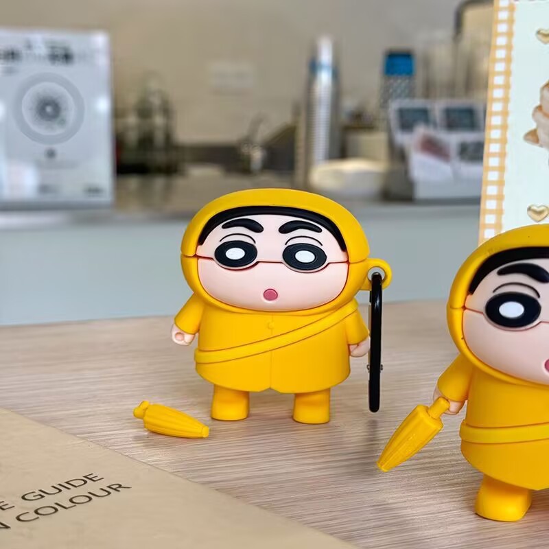 Fundas protectoras con diseño de dibujos animados para Apple AirPods 4, compatibles con auriculares de las generaciones pro1/2/3/4.