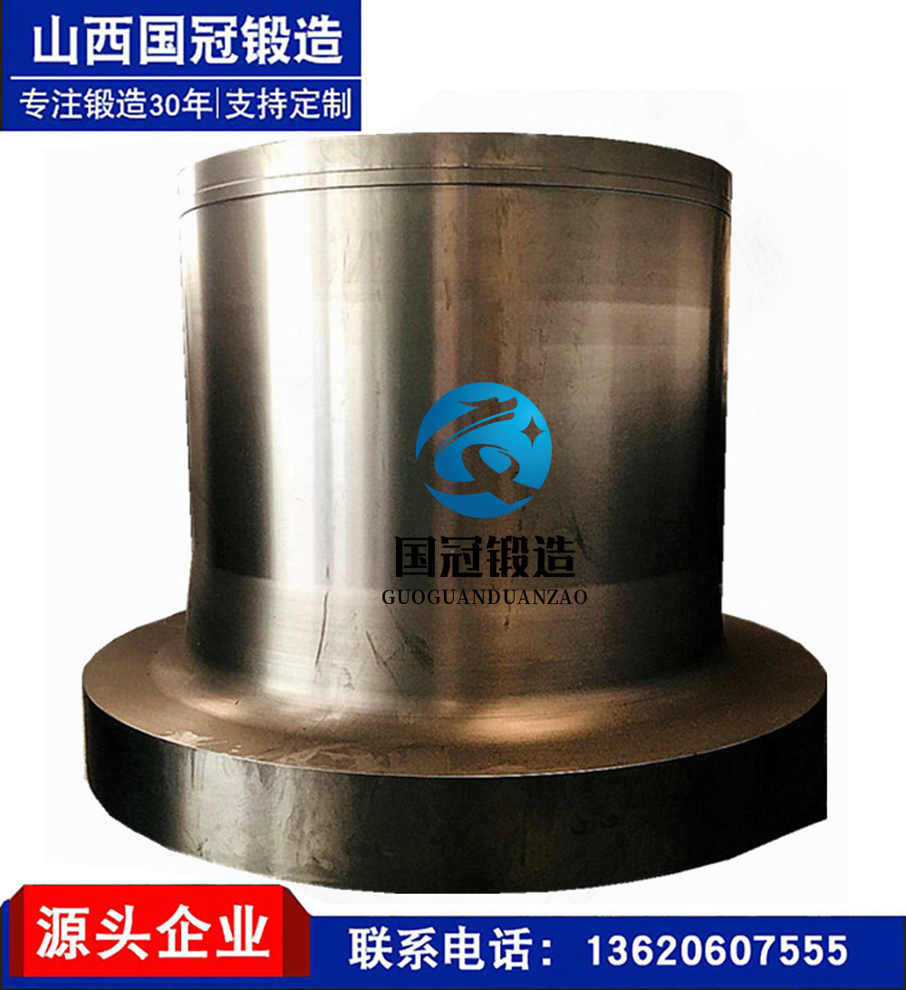 大型筒锻件42CrMo锻造加工毛坯自由锻造热处理石油机械油缸锻打件