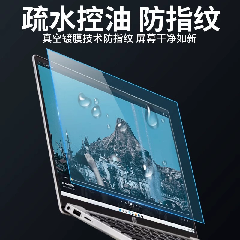 HP, совместимый ноутбук, матовая защитная экранная плёнка, 2023, защита глаз, pro16