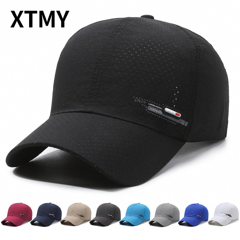 Unisex Quick Drying Breathable Baseball Cap Korean Style Sunshade Outdoor Hiking Duckbill Cap For Men's Apparel Accessories_voghion.com