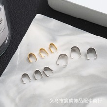 热卖不锈钢瓜子扣 项链夹扣 开合瓜子扣手工diy饰品配件