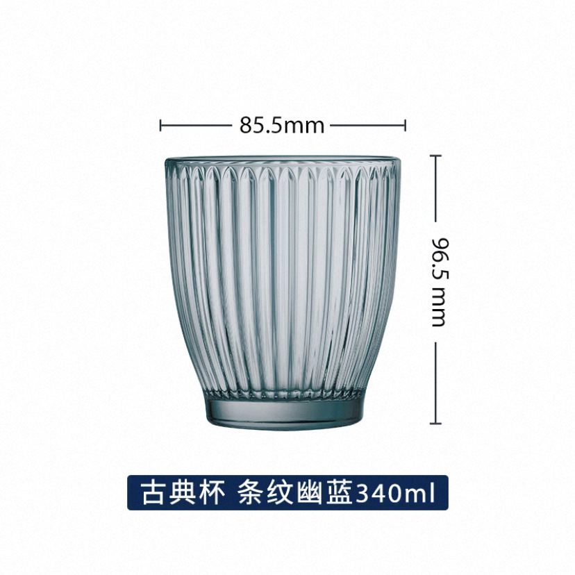 Gorno vidrio temperado tazas de restaurante tazas de té tazas de fresa resistentes al calor tazas de jugo tazas de whisky tazas de vino