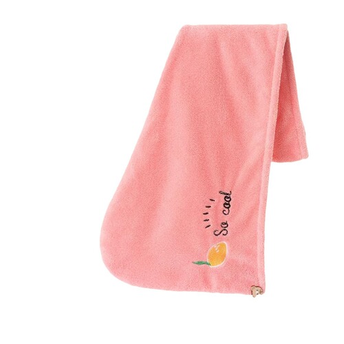 Cross-border coral velvet dry hair hat for women with embroidery triangular bath cap, thick absorbent home headscarf dry hair towel on Temu