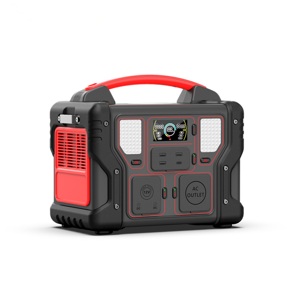 Fábrica 300-3000w estándar americano, japonés y europeo 220v de alta potencia de litio portátil de hierro fosfato de energía al aire libre fuente de alimentación de almacenamiento