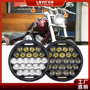 5.75inch Motorcycle Front Headlight 5D 75W 5.7inch Harley Motorcycle Modified LED Front Headlight