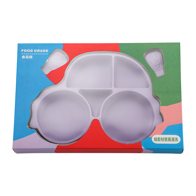 퍼플 [접시 + 스푼 + 포크]]