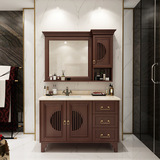 Новый китайский стиль ванной комнаты в целом