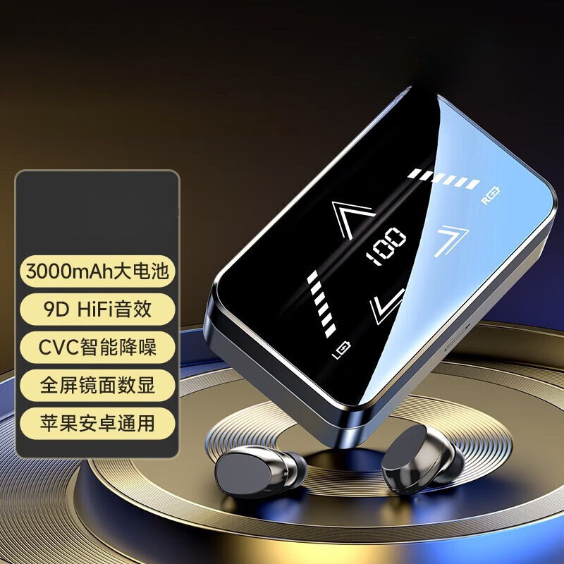 2025 新しい Bluetooth ヘッドセット デュアル ヘッドセット BH207 ワイヤレス デュアル カップル ヘッドセット デザインは Android をサポートします|undefined