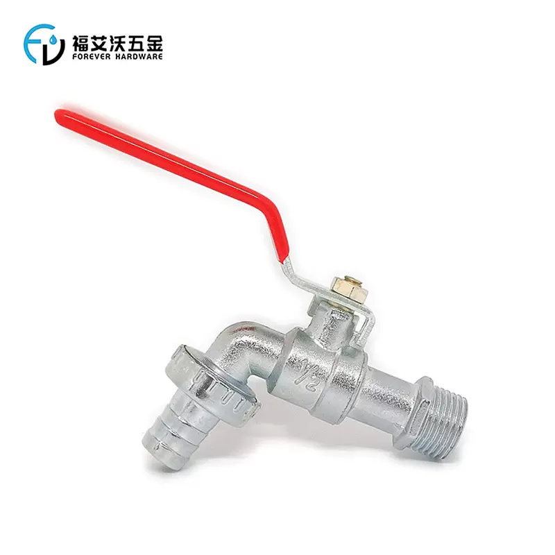 跨境热销IBC吨桶配件锌合金1/2''水嘴花园洗衣机入墙水龙头