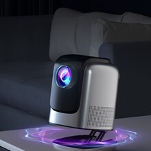 һ�wʽ�[��֧���ۯBͶӰ�x4K����WiFi�o��Ͷ��32G projector