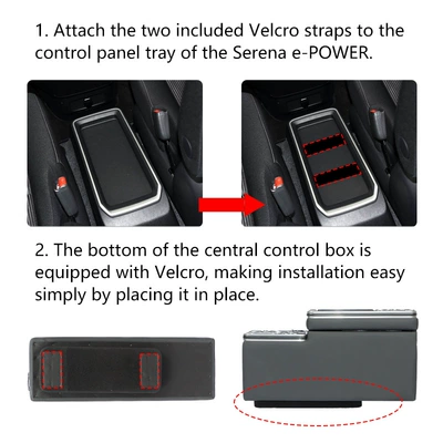 Storage Box — Armrest box