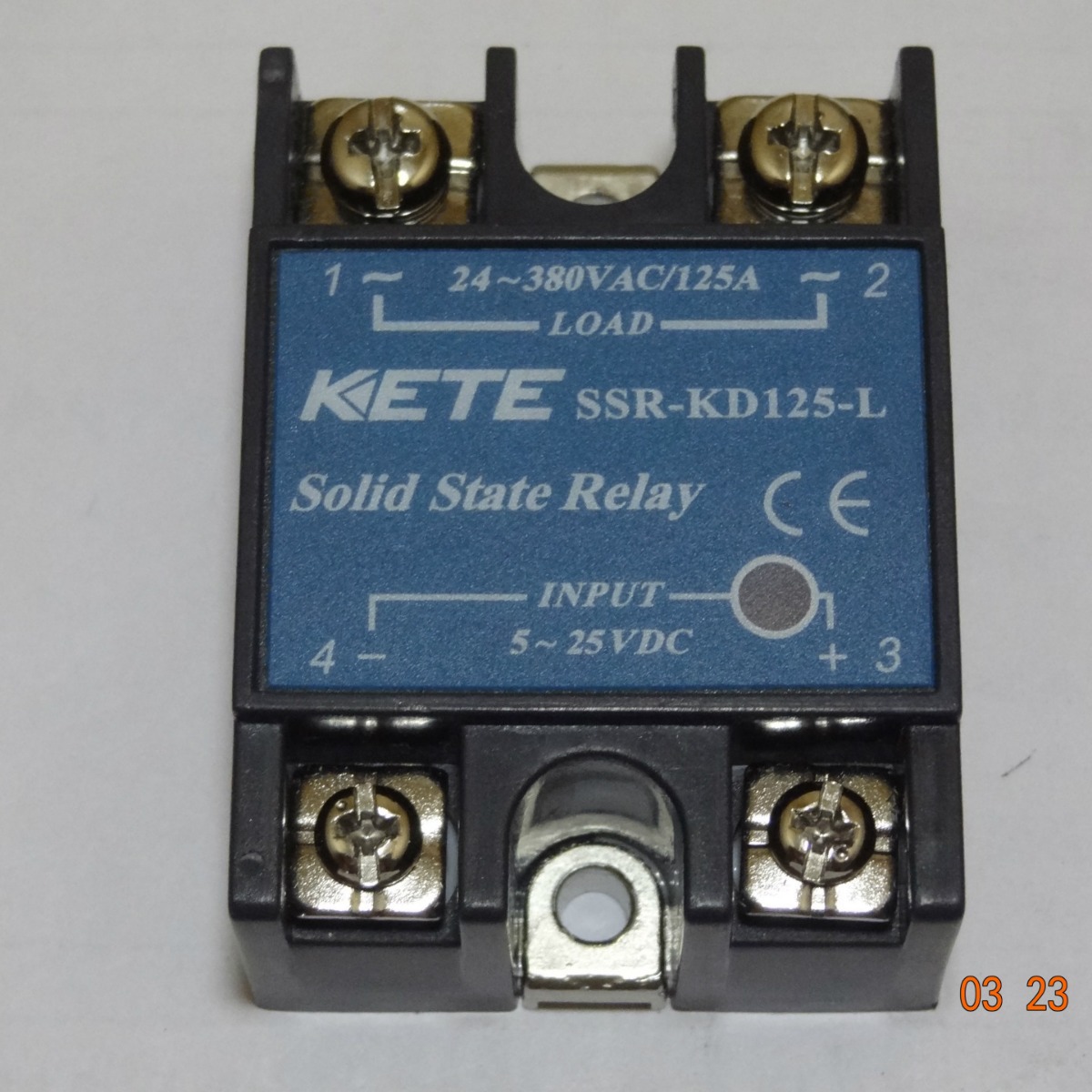 KETE科特 单相固态继电器 SSR-KD125-L