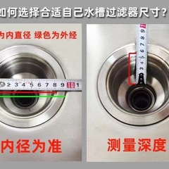 不鏽鋼廚房水槽過濾網 洗菜水池防堵網洗碗盆過濾垃圾神器漏網