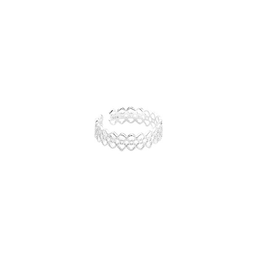 Yun Xiaoshu S925 silver ring Korean style lace ring forest style literary hollow pattern index finger ring trendy jewelry dropshipping
