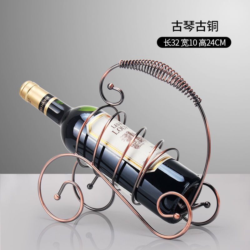 家用红酒架摆件红酒架葡萄酒酒瓶架子欧式酒架红酒架家用酒架摆件|undefined