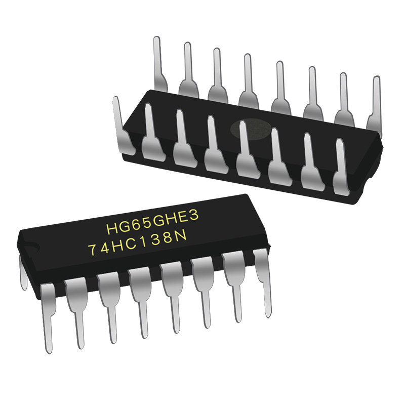 74HC138 74HC138N SN74HC138N三八译码器解码器DIP IC芯片(5个)