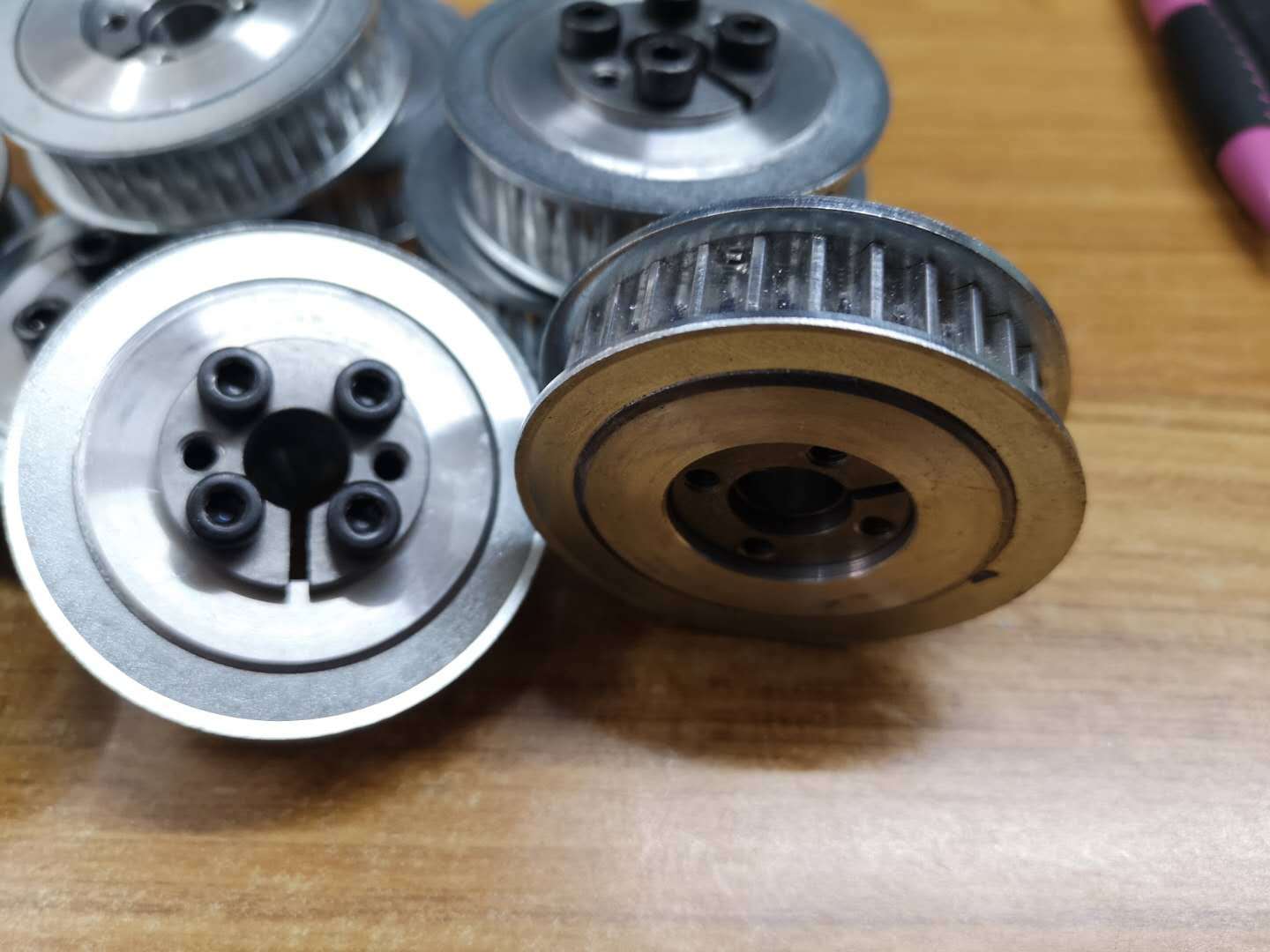 米思米免键同步带轮HTLA44S3M100-E/F-14  HTLA44S3M150-E/F8/10