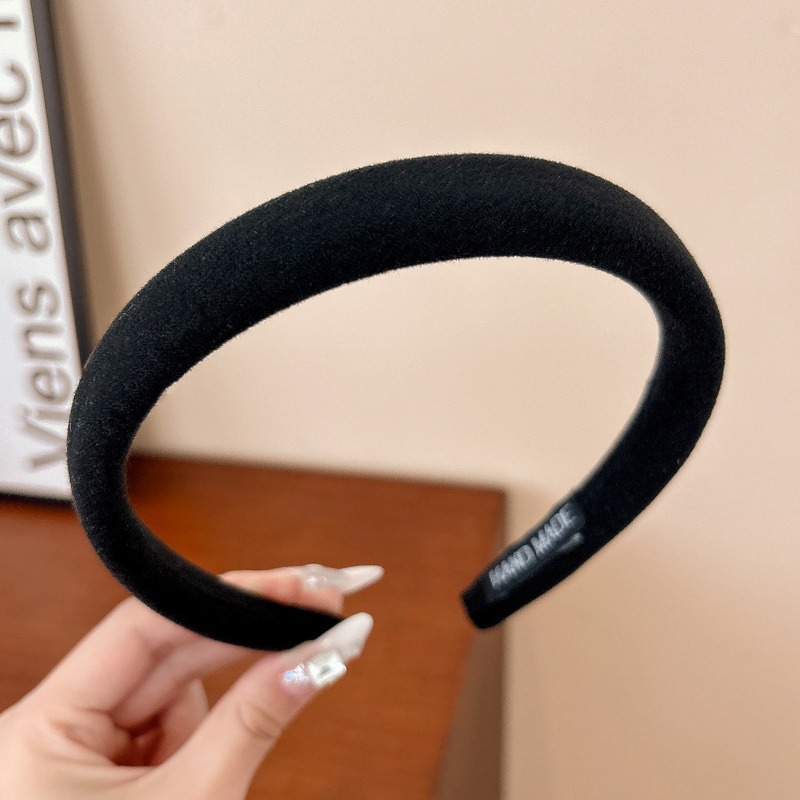 Meilad otoño y invierno, cinturón de cabello alto, cinturón de cabello de alta calidad, cinturón de cabello de esponja coreana retrógrada