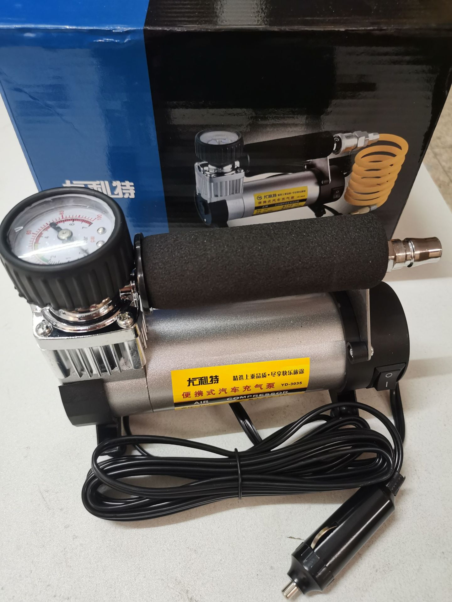 Ulett 3035 car air pump car air pump air pump single cylinder electric 12V off-road vehicle air pump