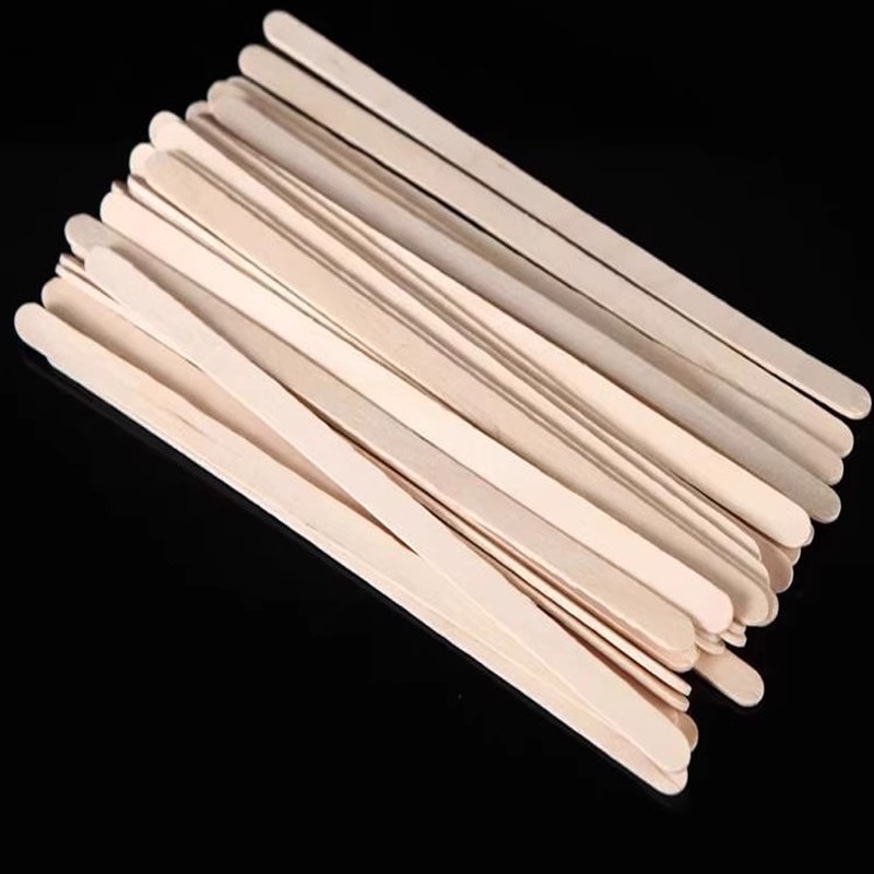 Disposable coffee stick stirring stick wood stirring beverage milk tea handmade stick wood coffee 1000