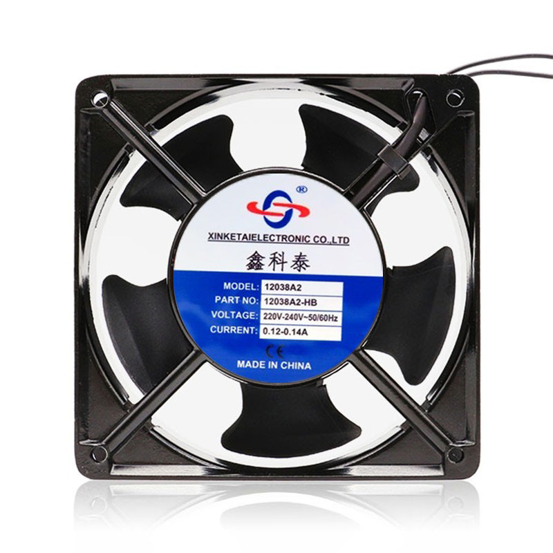 鑫科泰12038A2-HB机箱散热风扇12038 220V滚珠轴承120*120*38mm
