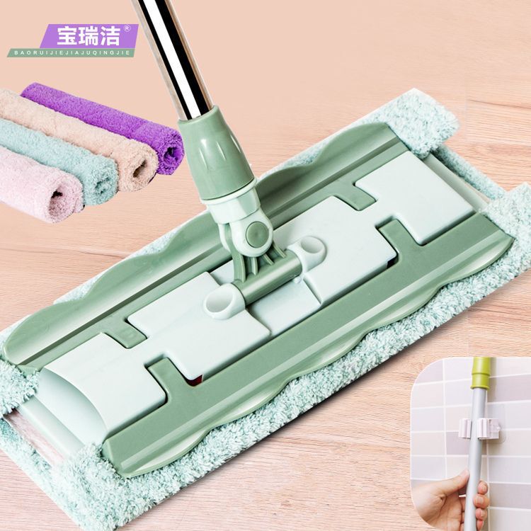 [P & G] hand-free large flat mop household tile rotating mop wooden floor Mop Mop Mop