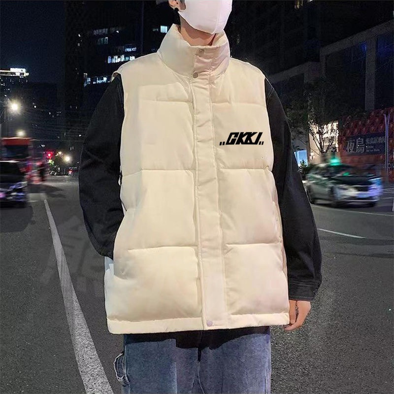 Chaleco Acolchado Térmico para Hombre de Poliéster, Impermeable, para Otoño e Invierno