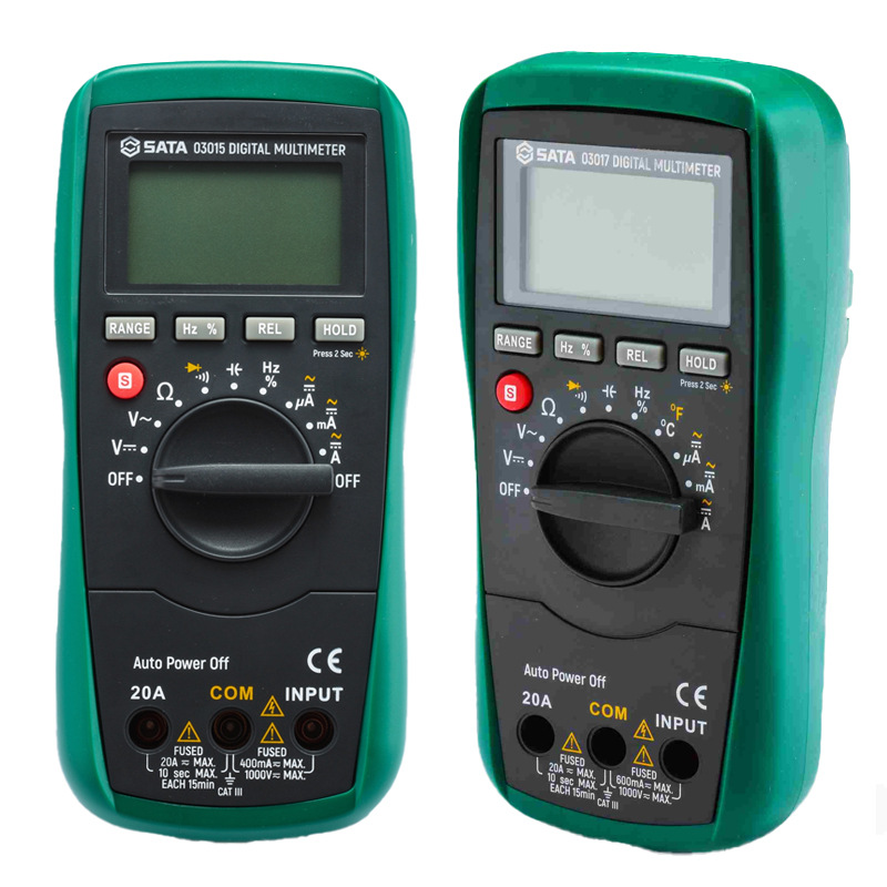 世达03015 03017 万用表数字高精度全自动多功能防烧