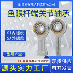 ロッド端関節軸受魚眼継手sa si salsilめねじ5 6 8 10 12 t/k外ねじ