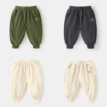 咔咔熊猫婴儿衣服男童运动裤秋装春秋儿童女童休闲长裤子宝宝童装