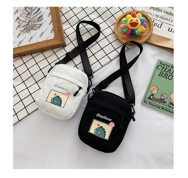 Summer small crossbody bag for girls, new small square crossbody bag for women, Japanese style small crossbody bag, casual retro style crossbody bag undefined
