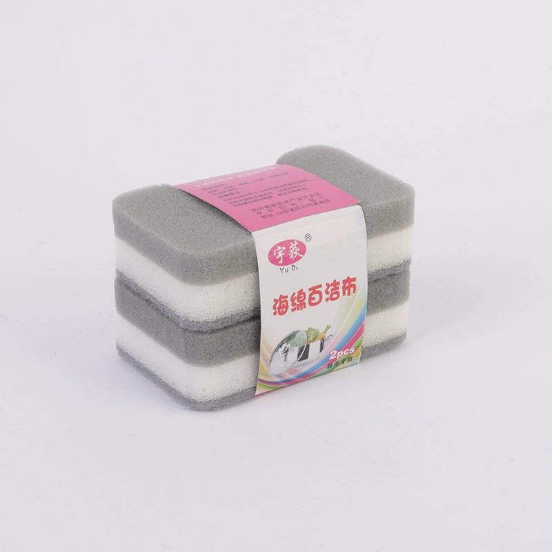Оптовая кухня ежедневная губка-cleaning губка, салфетка, скребок, губка под прямым углом посудомоечная ткань для удаления масла