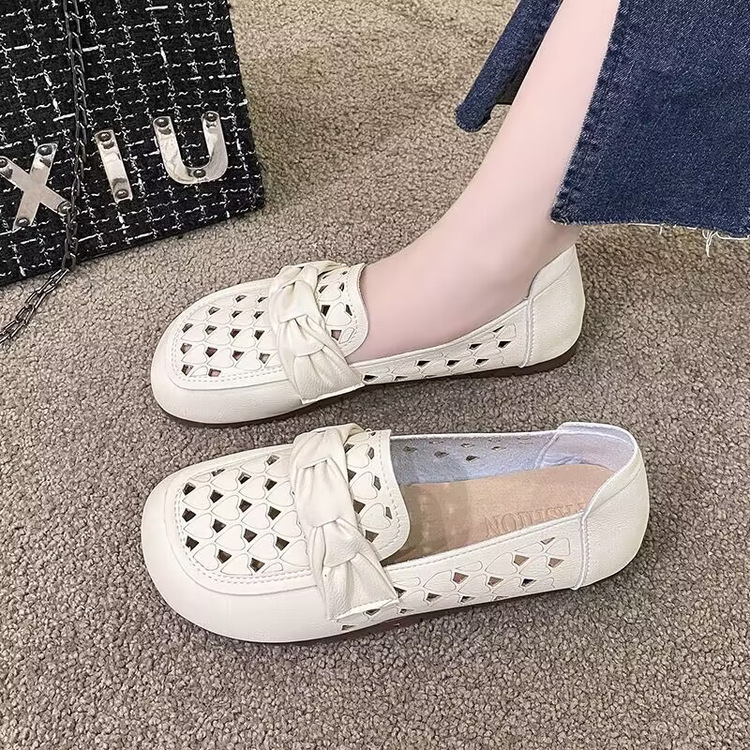 Summer “mom shoes” flat for pregnant