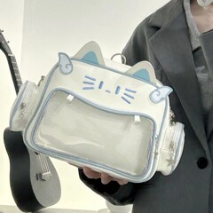 2024新型JKランドセルかわいい少女痛包y 2k千年ギャルシングルショルダーバッグ学生通勤斜めがけバッグ