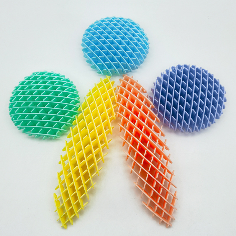 3Dプリント弾性ネットキャロットファミリー減圧フィジェットワーム伸縮ネットは魚をつかむことができない小さなおもちゃ|undefined