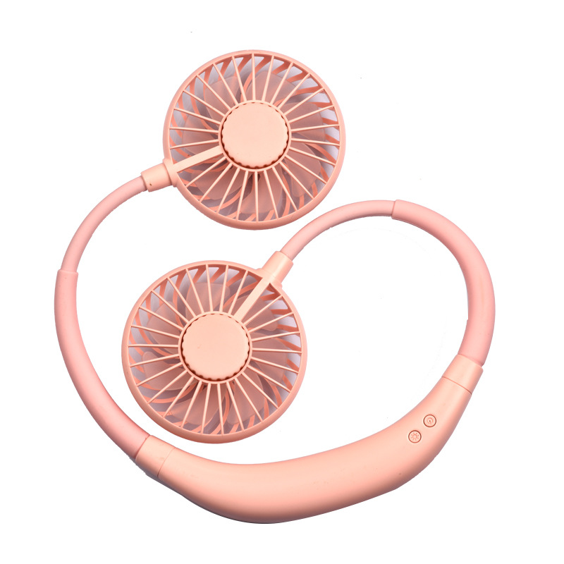 Transfronterizo mudo de tres generaciones Halter ventilador portátil mini USB de escritorio plegable al aire libre ventilador Halter Perezoso