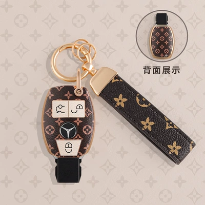 Eqe High-End S-Class Cle New — Car key bag - type-a-key-cover-presbyopia-leather-buckle