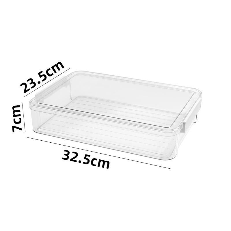 [Caja de almacenamiento de certificado transparente grueso] caja de almacenamiento de papel caja de archivo de graduación A4 de registro de hogar de gran capacidad