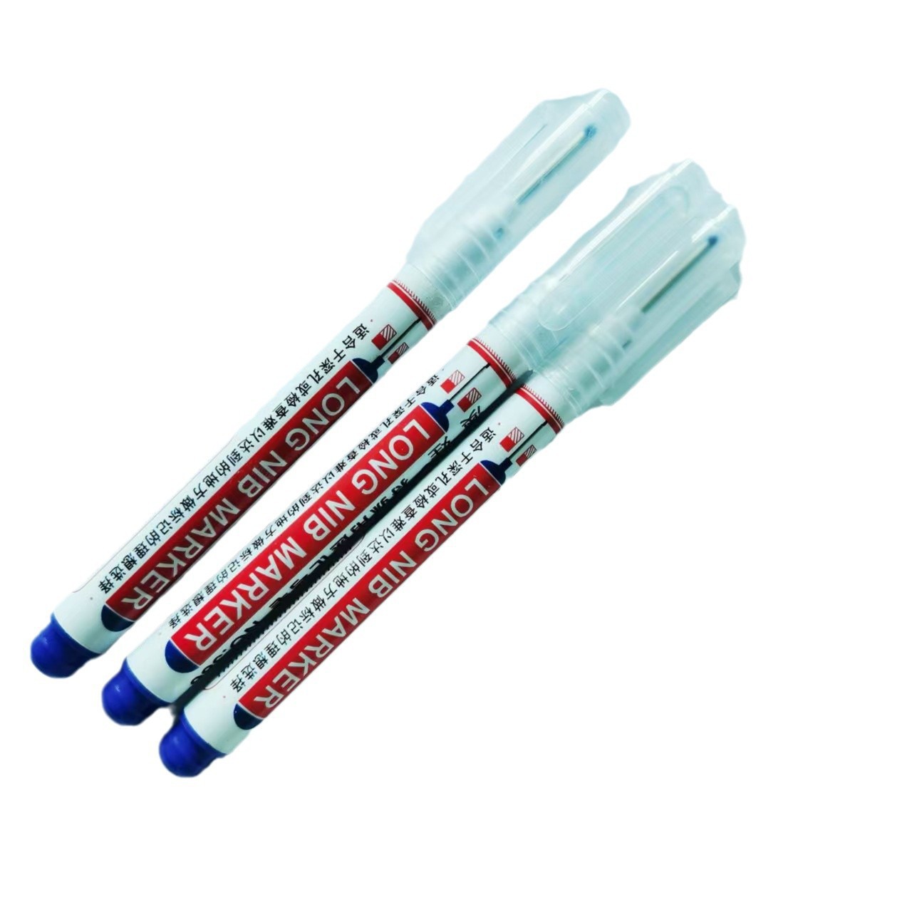 Pen de marcado impermeable de cabeza larga Pen de marcado especial Pen de marcado de agujero profundo Pen de baño Pen de título multipropósito de azulejos de carpintería