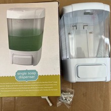 酒店洗手液按压瓶壁挂浴室洗发水沐浴露盒子免打孔皂液器手动家用