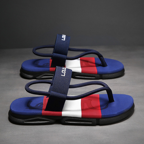 Men's Flip-Flops Summer Internet-Famous Slippers for Men Non-Slip Summer Outdoor Beach Sandals Dual-Use Sports and Casual Style