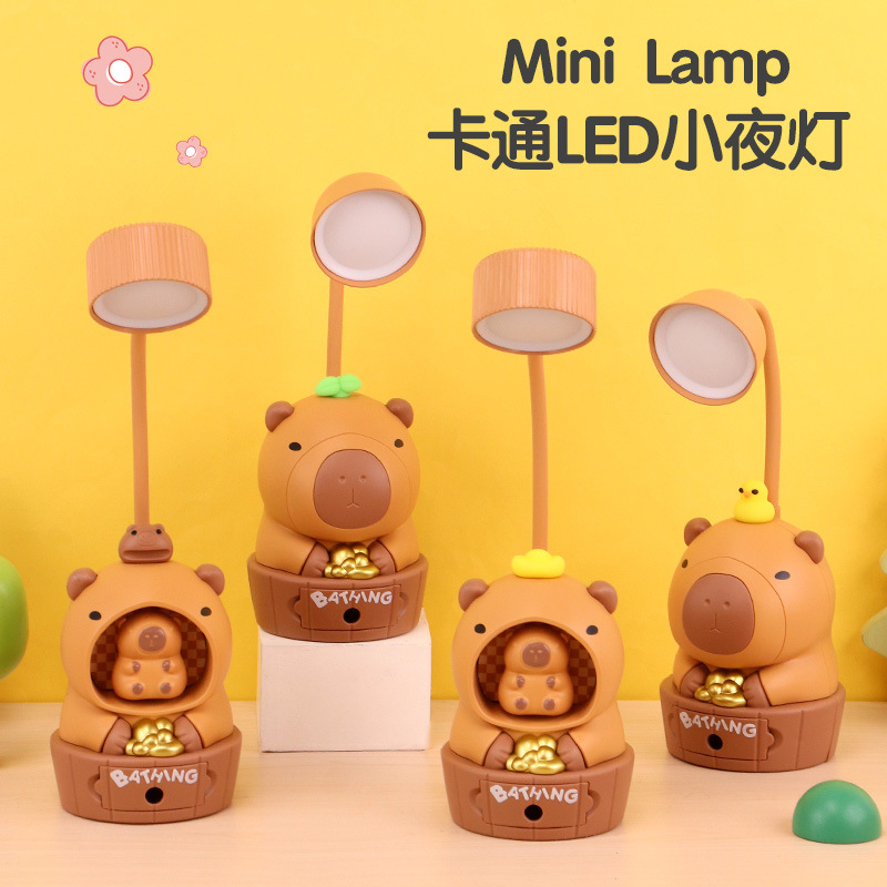 Lámpara de escritorio creativa decoración lámpara de escritorio dormitorio de niños lámpara de cabecera encantadora niña lámpara de noche regalo de boda de cumpleaños