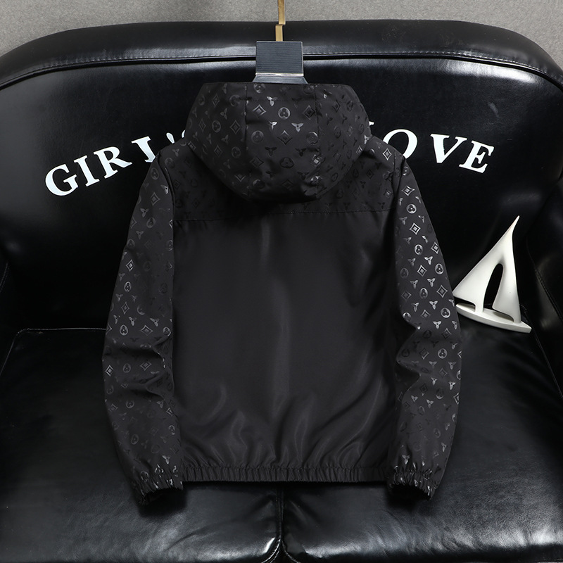 Manteau tendance printemps-automne 2025 pour homme, veste à capuche tendance pour jeunes, veste décontractée polyvalente pour homme_voghion.com